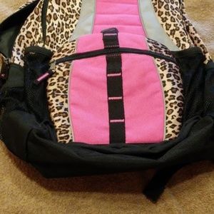 Awesome Leopard and Pink Backpack